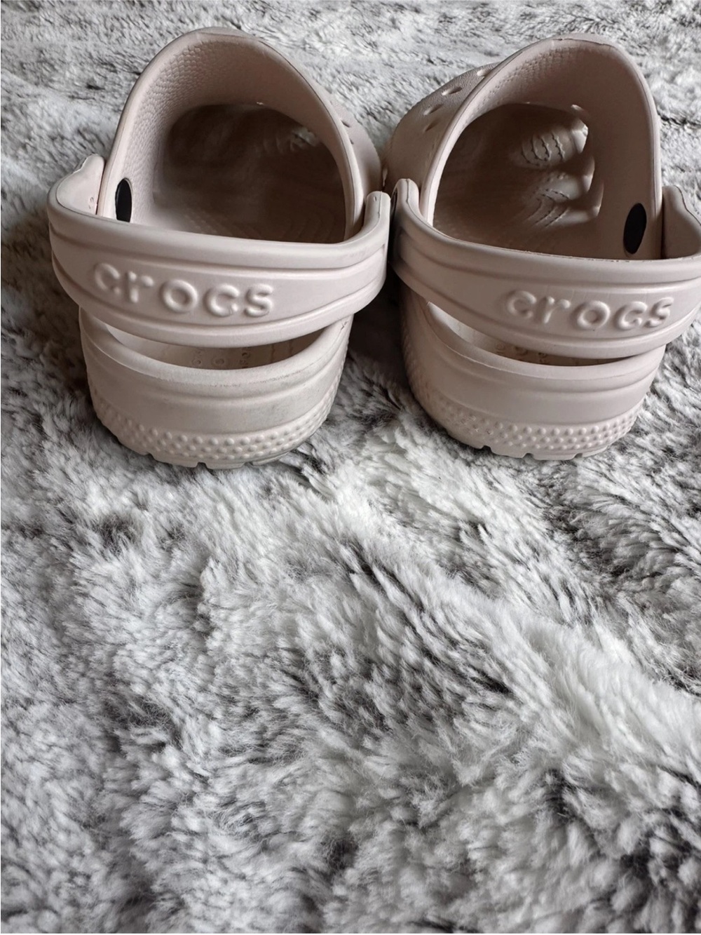 Kids Crocs Clog Sandals in Bone C9 Comfortable Everyday Wear - Picture 5 of 9